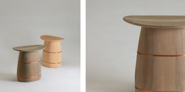 Nakagawa Shuji Oke bucket maker stool Kyoto handmade wood craft